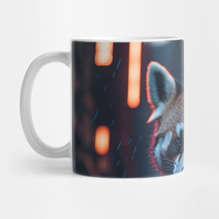 Red Panda Rain Rebel Mug